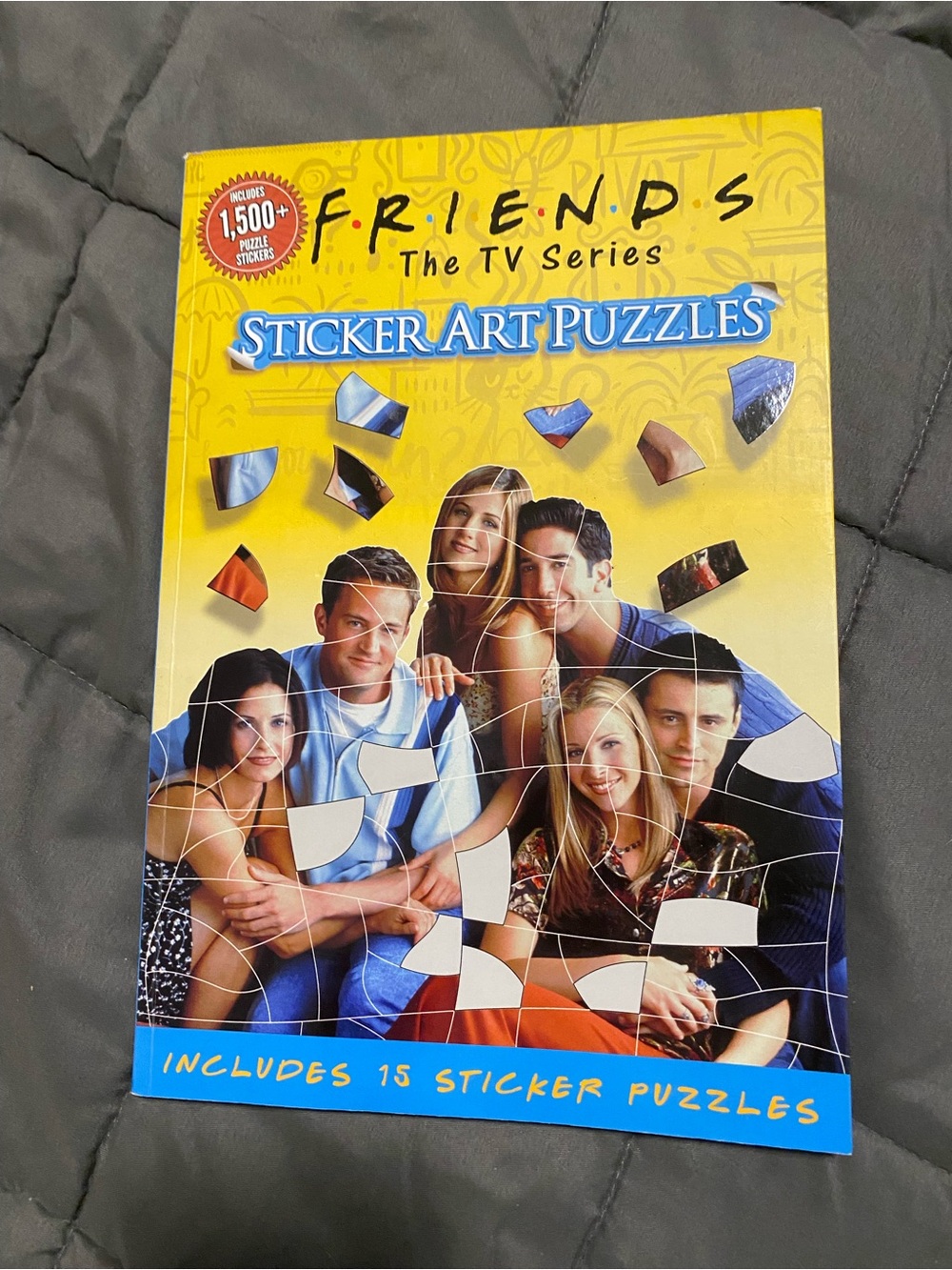 Friends Sticker Art Puzzles Book